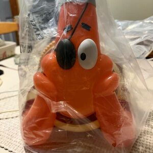 Patrick popcorn bucket.  Limited edition from the SpongeBob movie.